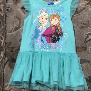 Disney frozen girls T-shirt sleeveless chic
